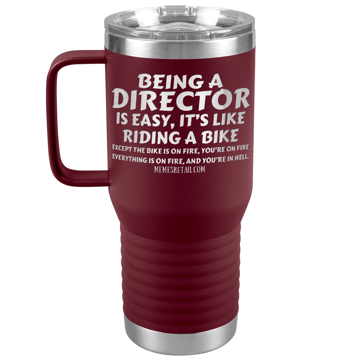 Being a director is easy, it's like riding a bike... Tumblers