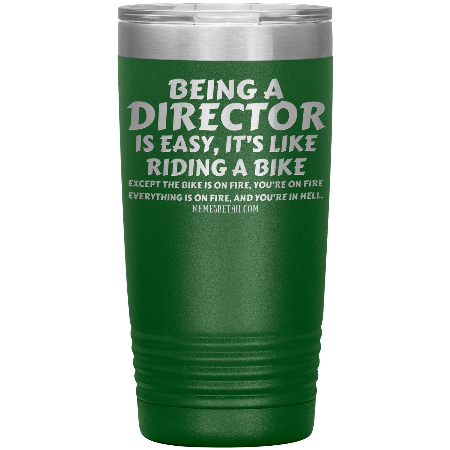 Being a director is easy, it's like riding a bike... Tumblers