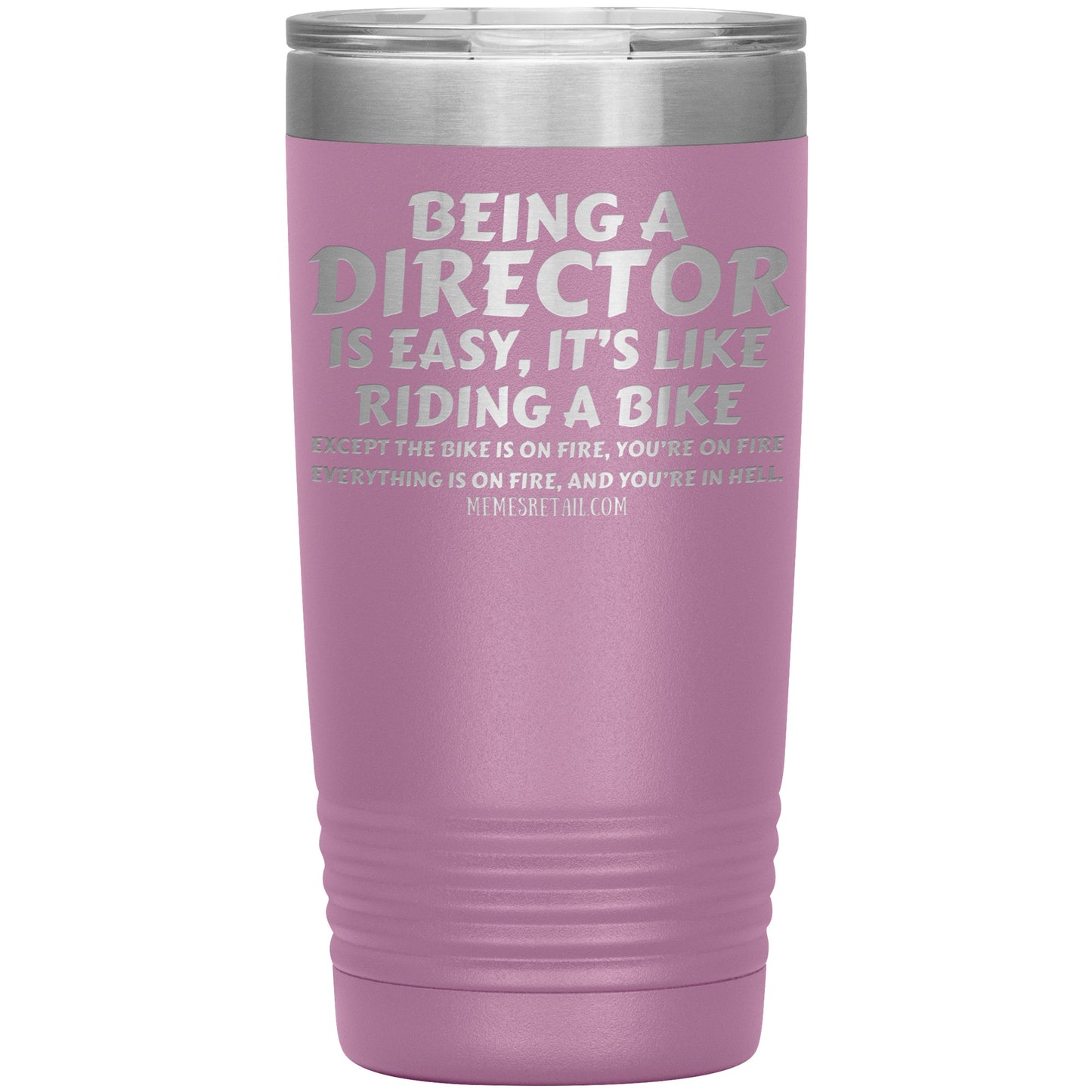 Being a director is easy, it's like riding a bike... Tumblers