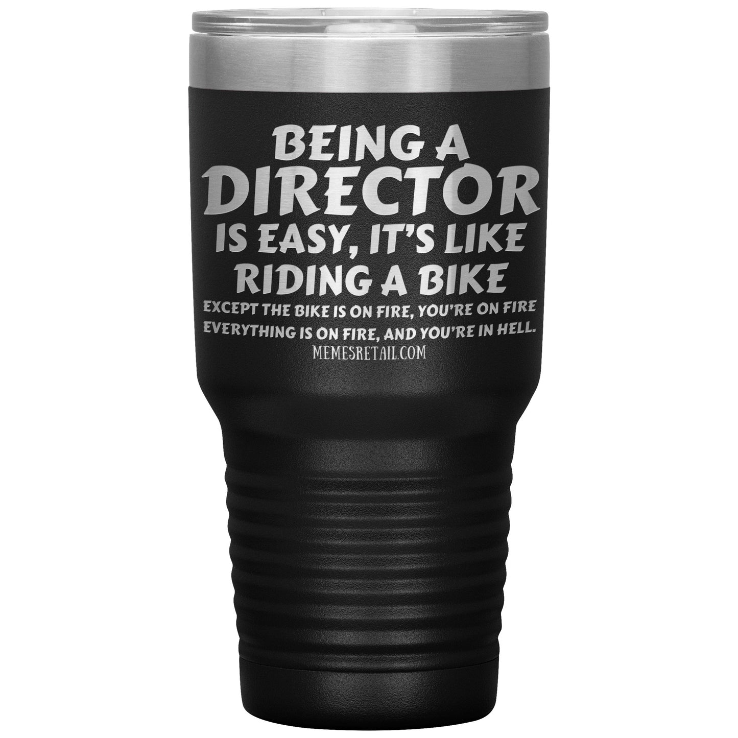 Being a director is easy, it's like riding a bike... Tumblers