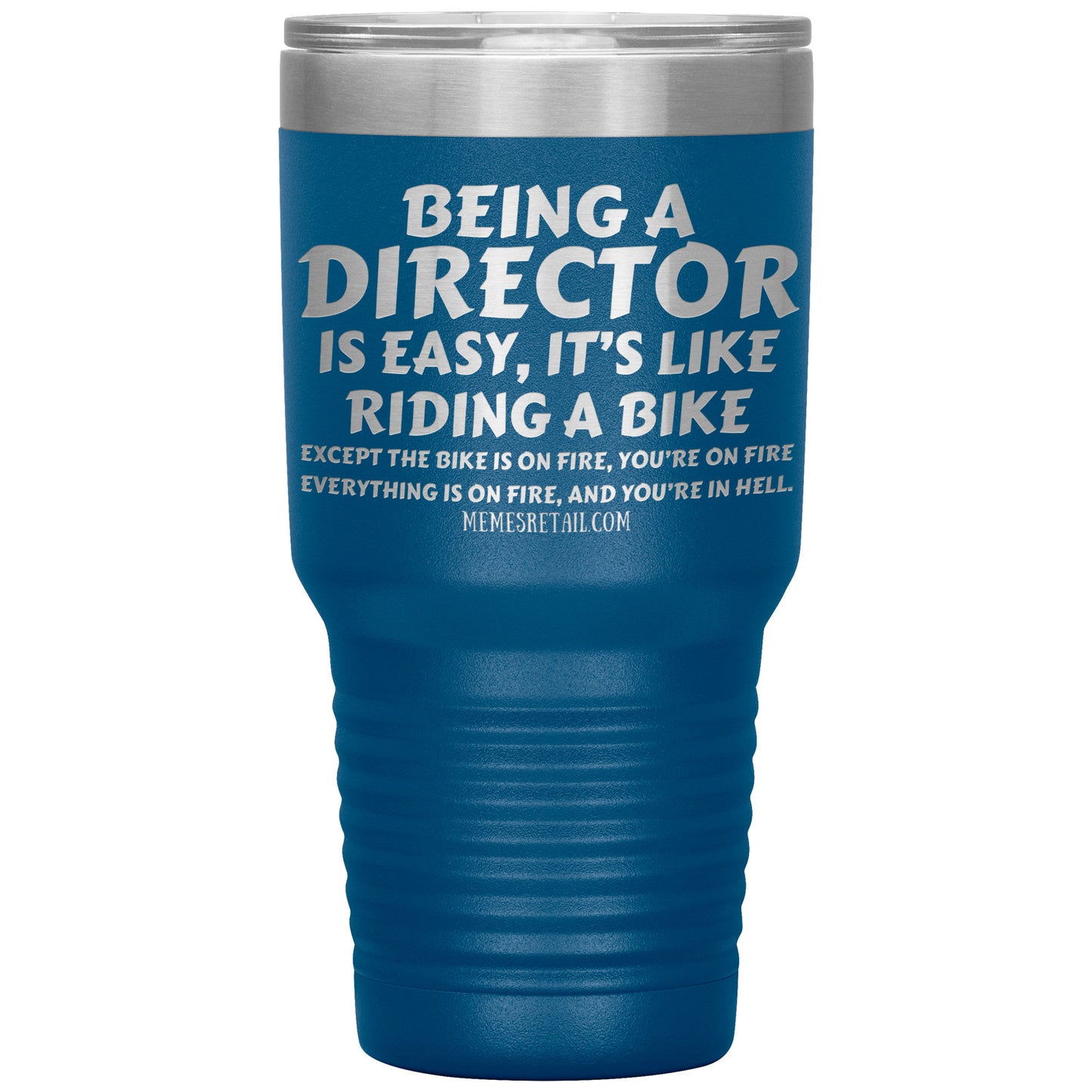 Being a director is easy, it's like riding a bike... Tumblers