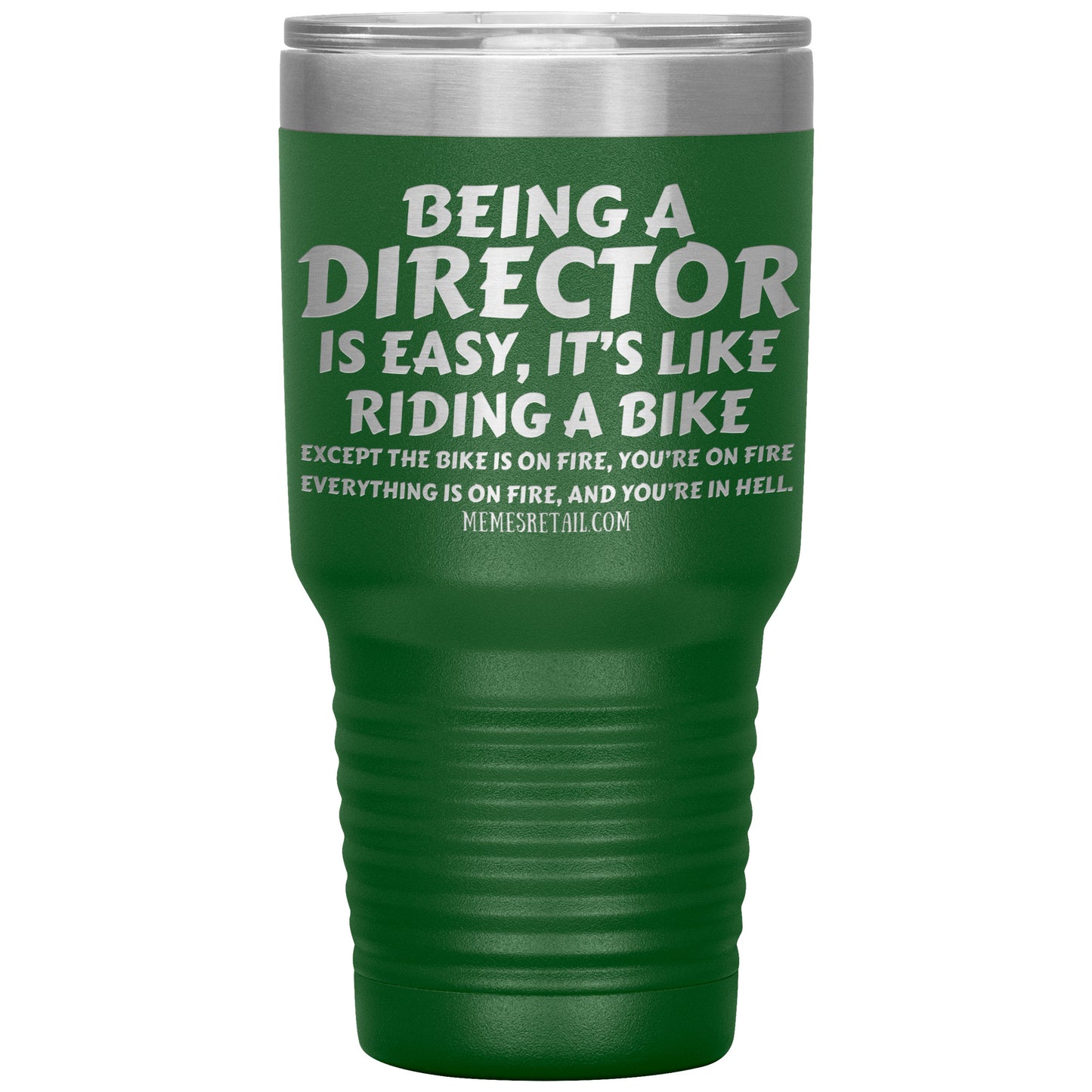 Being a director is easy, it's like riding a bike... Tumblers