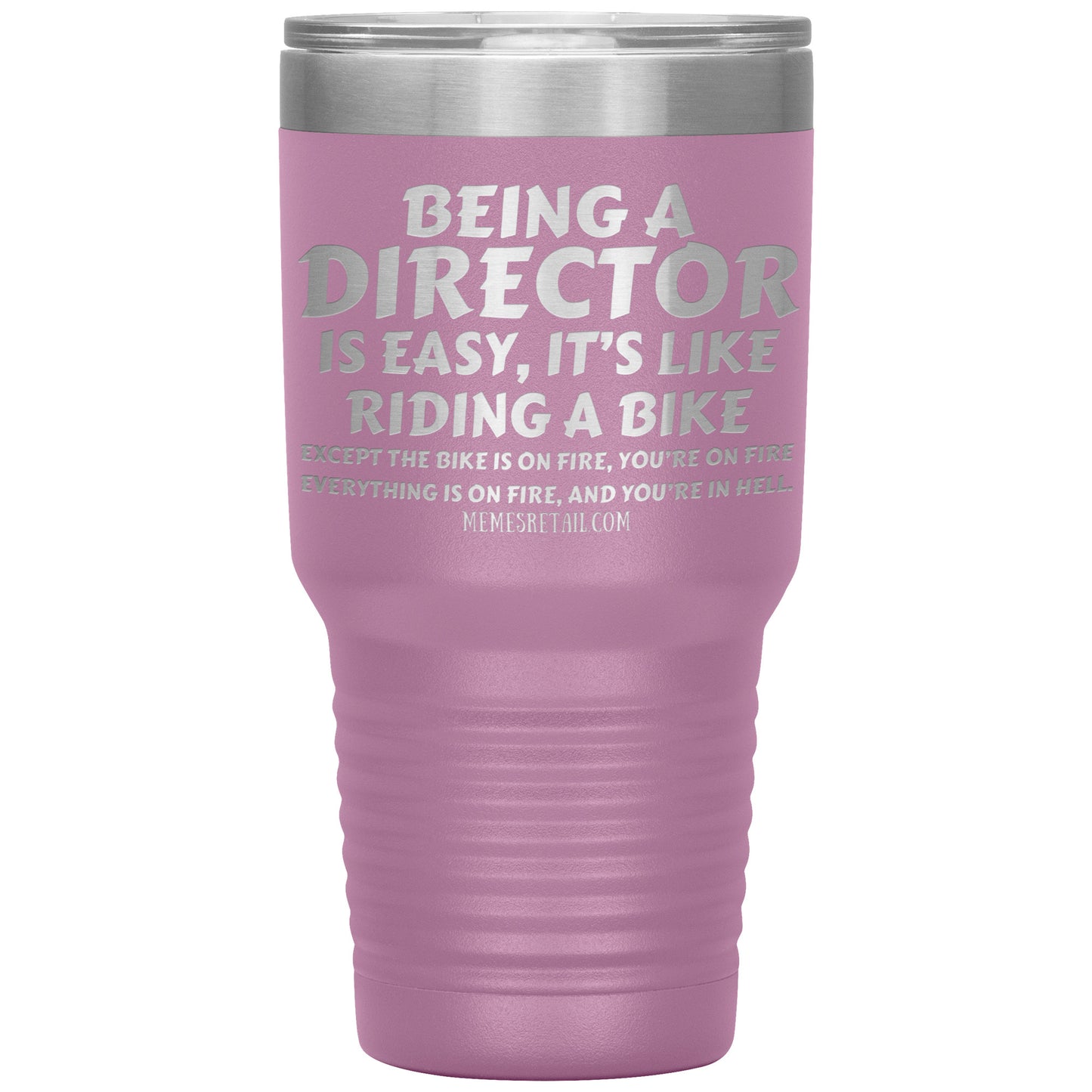 Being a director is easy, it's like riding a bike... Tumblers