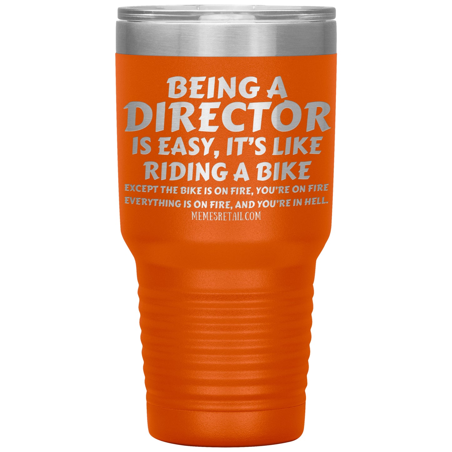 Being a director is easy, it's like riding a bike... Tumblers