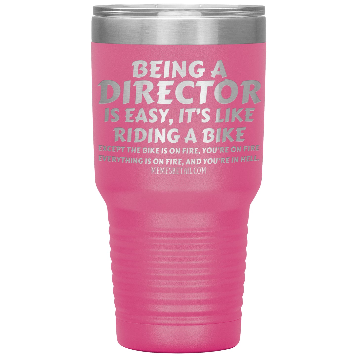 Being a director is easy, it's like riding a bike... Tumblers
