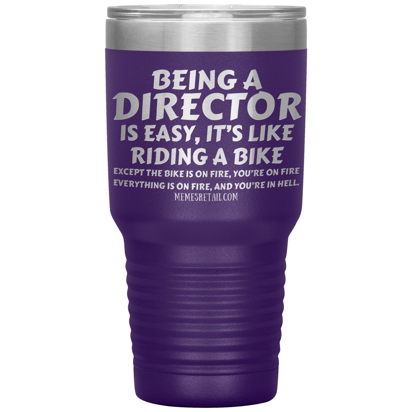 Being a director is easy, it's like riding a bike... Tumblers