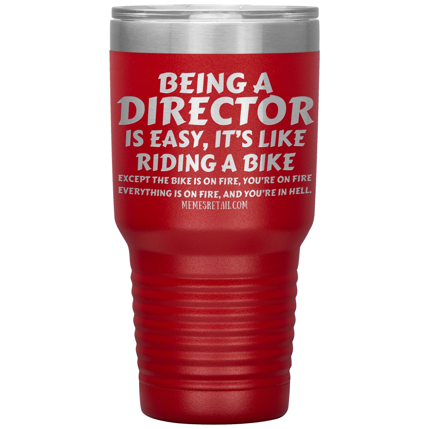 Being a director is easy, it's like riding a bike... Tumblers