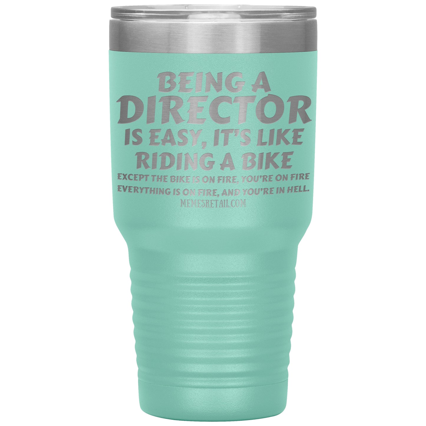 Being a director is easy, it's like riding a bike... Tumblers