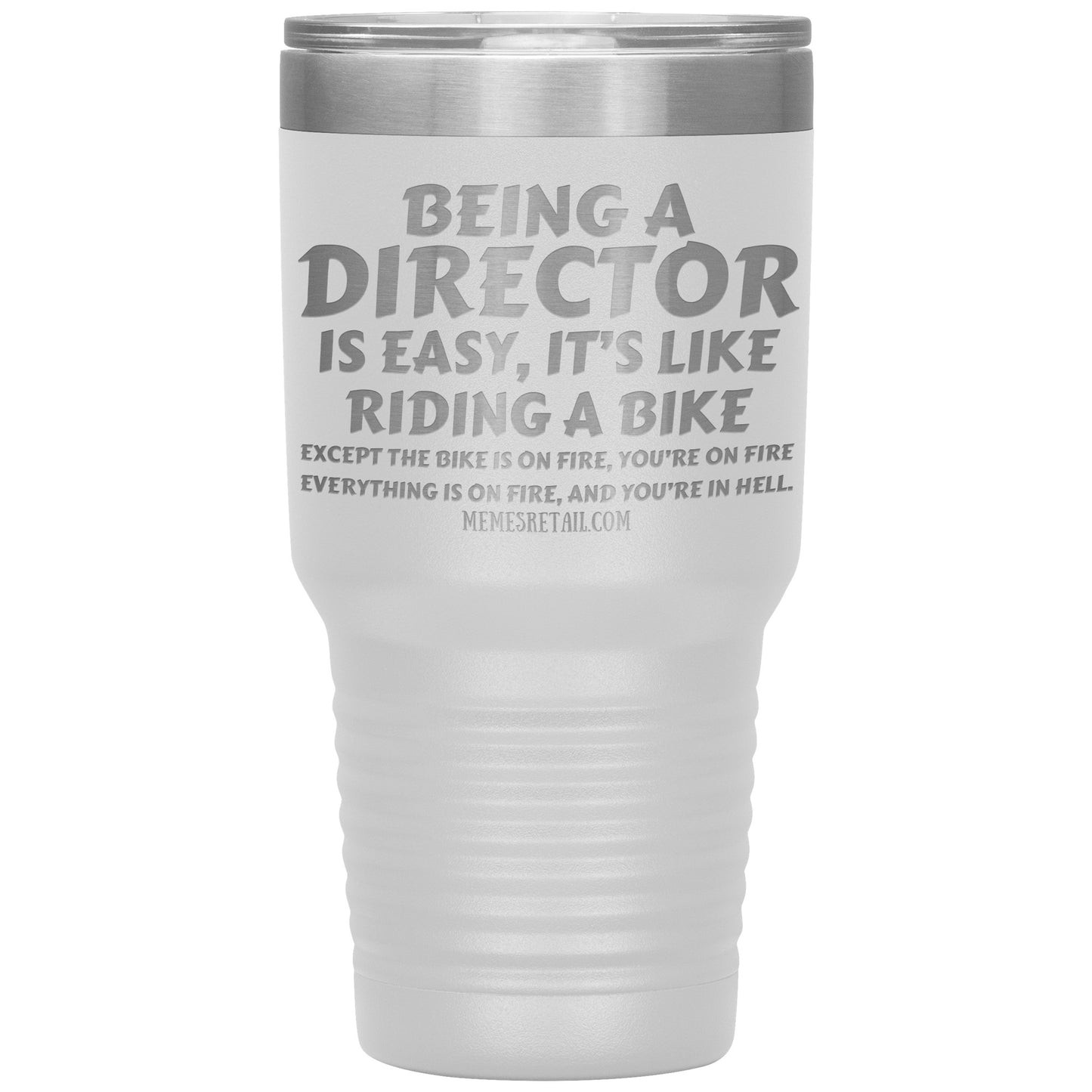 Being a director is easy, it's like riding a bike... Tumblers